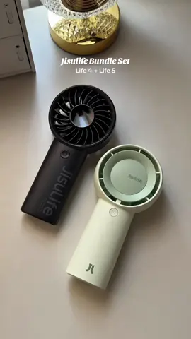 Jisulife bundle set ✨ #jisulife #jisulifefan #minifan #jisulifehandheld #jisulifeminifan 