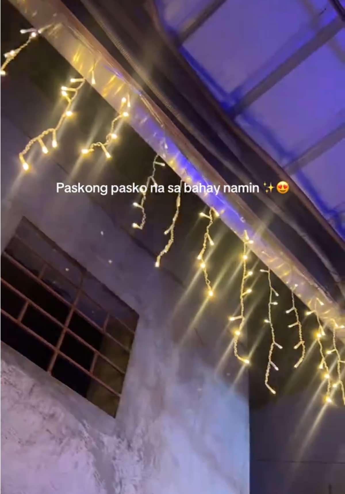 paskong pasko na 😍😍 #christmaslights #christmasdecor #christmaslight #tiktokfinds #fyp 