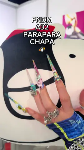 WHO SAW ME ?!🐧🪩 @Wonder Mach🐧🪽 @WonderNailz🐧🪽FNDM A32 #fndm #fndmdubai #parapara #dxb #chapa