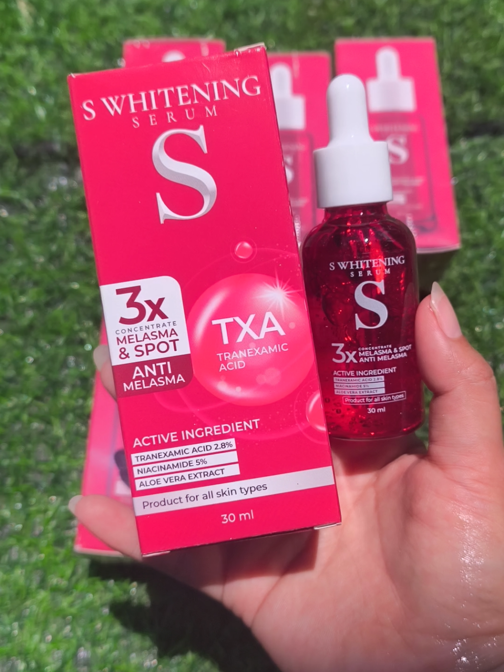 [ส่งฟรี] 💥เอสเซรั่ม 3 แถม 3 ขวด - S Whitening Serum ส่งตรงจากโรงงาน #เซรั่ม #รีวิวบิวตี้ #สกินแคร์ 