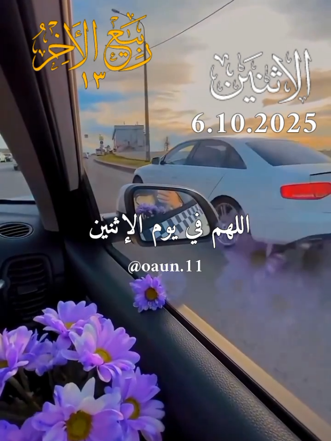 اللهم في يوم الإثنين 🤲🌹🌹  اللهم طيب خاطر كل موجوع وأرح بال كل مهموم 🤲#دعاء_يوم_الاثنين #اللهم_امين_يارب_العالمين #دعاء_جميل_يريح_القلب #اللهم_لك_الحمد_ولك_الشكر 