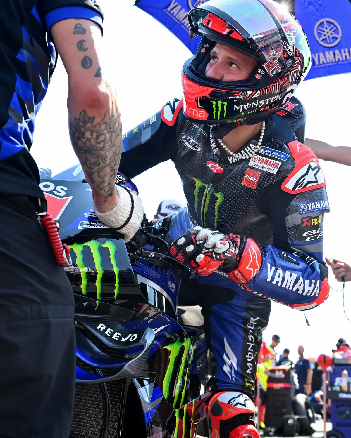 💬 @fabioquartararo20, Grand Prix of Indonesian - Race Result - 7th: 