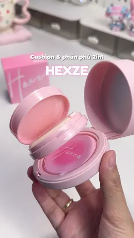 Cushion kèm phấn phủ 2in1 nè mấy bà. Siu tiện luôn á. 🫶 #hexze #hexzecushion #hexzecushion2in1 #cushion #xuhuong @Hexze Việt Nam 