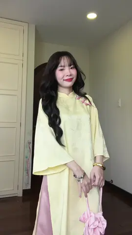 Set áo dài tết siu dễ thương #aodai #aodaixinh #aodaitet #OOTD #outfitideas 