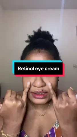 Mulai belajar pakai eye cream  #fairkingindonesia #darkcircles #retinol 