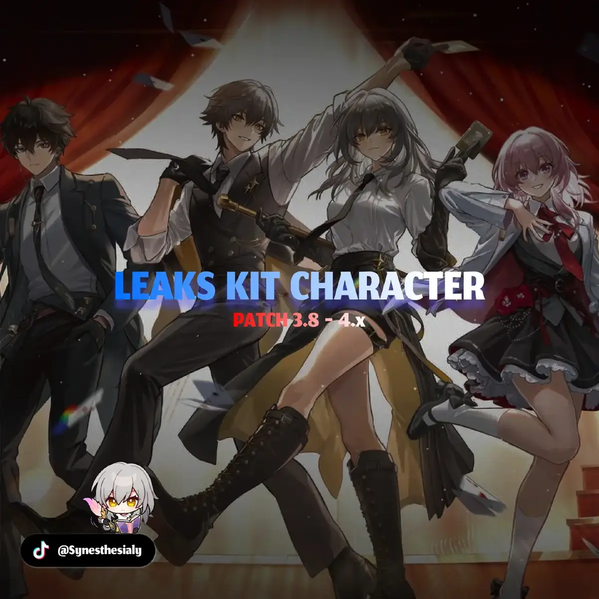 Leaks!!  These are just a few that have been talked about, so let's wait for official info and further updates.  #hoyoverse #HonkaiStarRail ##hoyo #hsr #pyf 