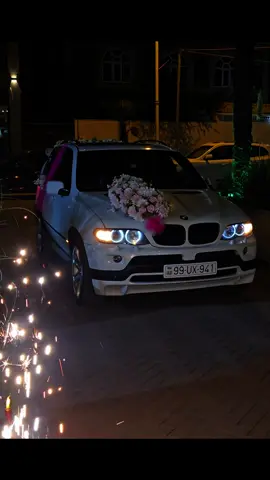 #99ux941 #whitebull #lankaran #weddingcar #osakuce 