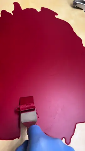 Wax Scraping ASMR this time in red ♥️ #fyp #asmr #satisfying #relax #wax  