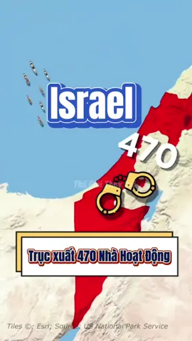 Kế hoặc trục xuất 470 thành viên trong Đoàn tàu Cứu trợ Toàn cầu của Israel! #tiktoknews #israel #gaza #viral #fyp 