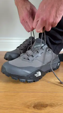 Offtrail GORE-TEX Hiking Shoes 🖤 • Stay dry with waterproof GORE-TEX 🌧️ • Built for comfort, mile after mile 👣 • 5mm lugs give you grip on any terrain 🪨 • Lightweight, tough, and ready for adventure 🏔️ @thenorthface_europe @thenorthface  #thenorthface #Hiking #UK #unboxing #asmr