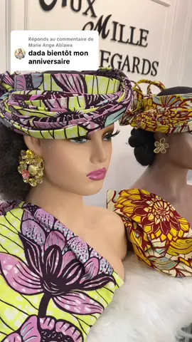 Réponse à @Marie Ange Ablawa #fascinator #hats 