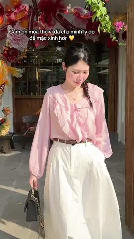 Mùa thu đến e có cớ mặc đồ xinhhh #QuinnyOnMe #Quinny #macgidexinh #fpyシ 