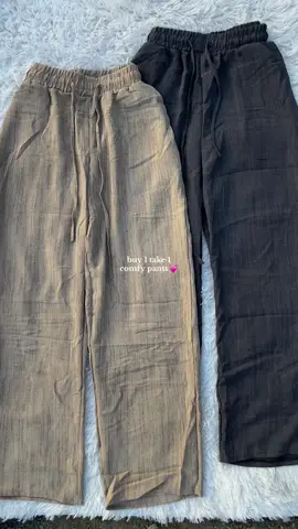 Buy 1 take 1 comfy pants!💓 #pants #pantsforwomen #fyp #widelegpants #wideleg 