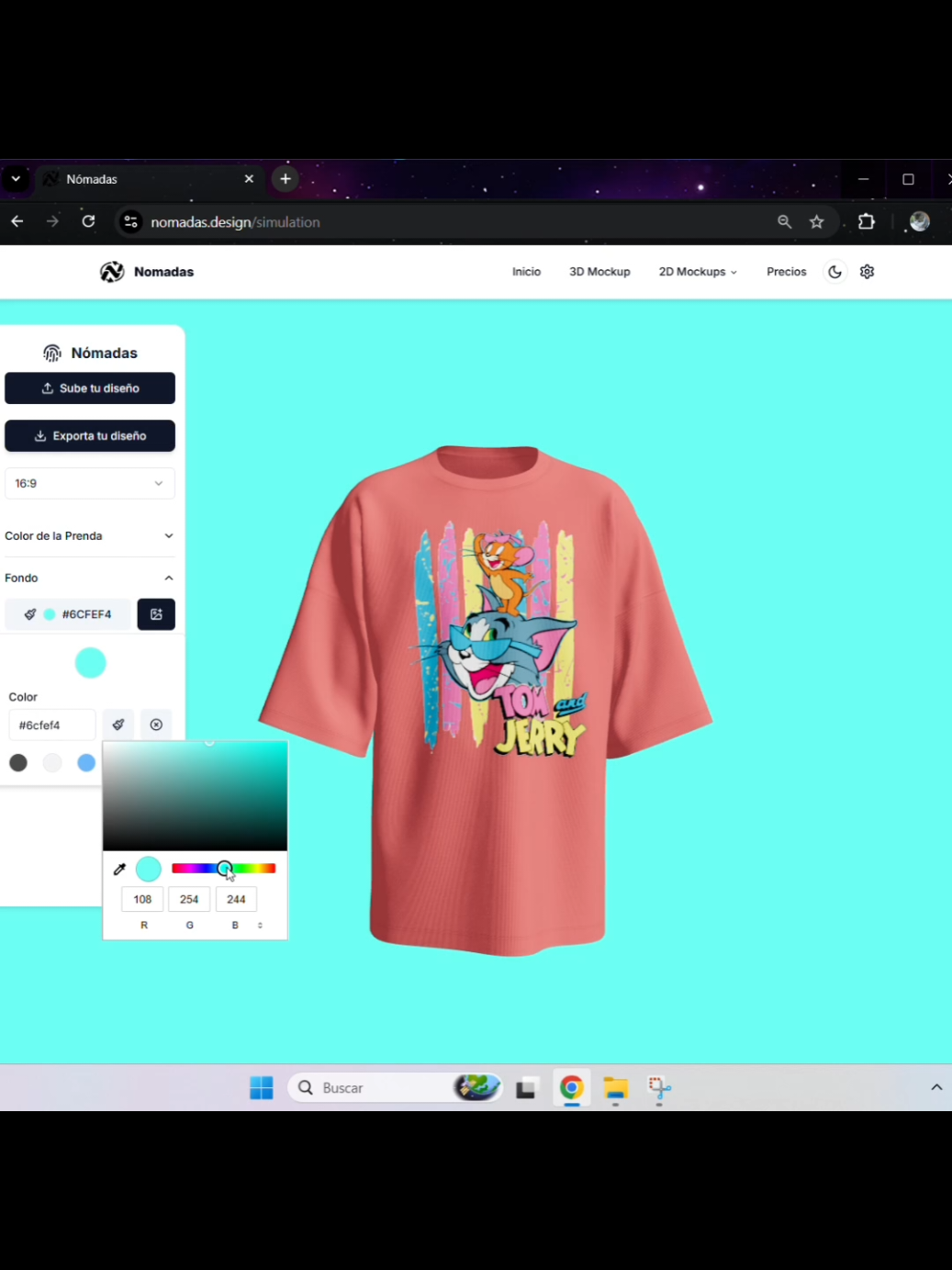 Crea Mockups 3D para tus diseños, gratis.  #ilustraciondigital #dtf #sublimacion #mockup  #serigrafia 