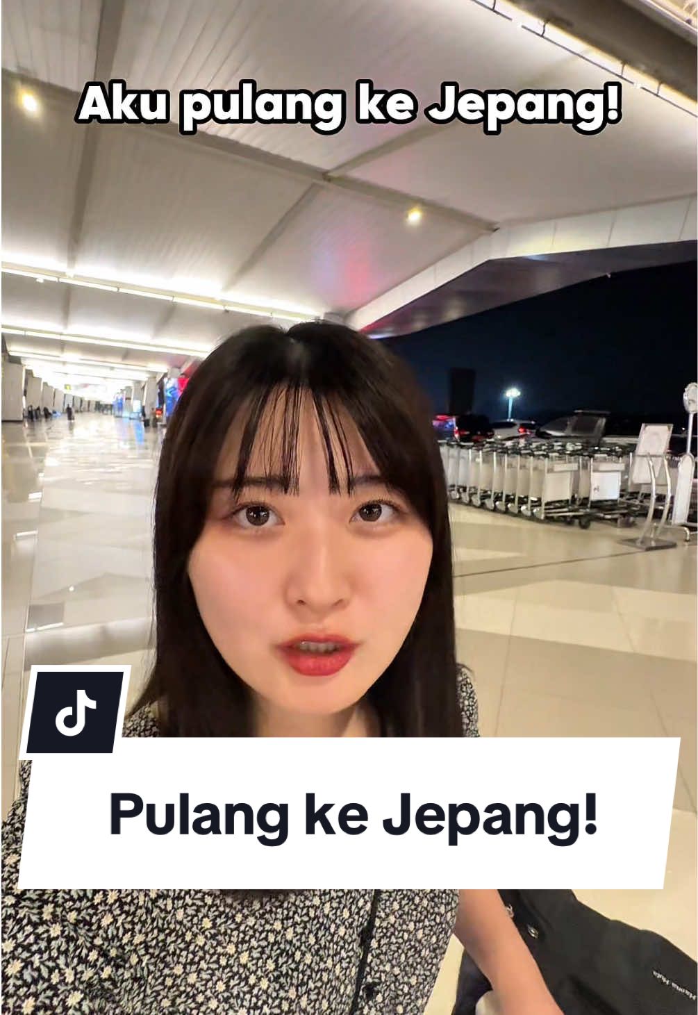 Sampai jumpa lagi Indonesia🇮🇩 Pasti aku balik ke Indonesia! #nanako #nachan #Indonesia #Jepang #Jakarta 