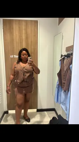 Mr Price Finds 🔥🔥👌🏽Was too tired to button the brown 2 piece😩 #mrpricefashion #fyp #viraltiktok #SAMA28 