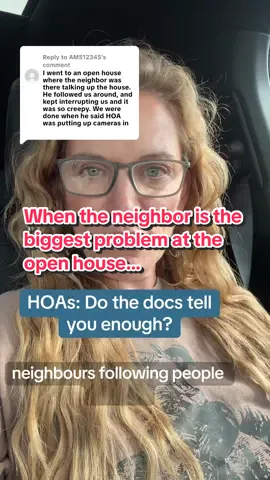 Replying to @AMS12345 👀 A comment about a neighbor trash-talking during an open house got me thinking… sometimes, selling a house means dealing with way more than just buyers and sellers. It reminded me of a property I had where, every single time I posted something, the HOA president had something negative to say. And listen — sometimes talking to neighbors is a good thing. You can learn about the community, the rules, even get a feel for what life is like there. But if the neighbor (or HOA president) is dramatic? That can complicate everything. So here’s the real question: when you’re looking at a home in an HOA, should you call and chat with the HOA president to see if you “vibe”… or is it enough to just read through the HOA documents? I’ve seen both sides — and it can absolutely make or break how you feel about the house. 💬 What do you think? Would you trust the HOA paperwork, or do you want to talk to the president before you buy? #rea#realestatebesties#casperwyomingrealestateishacollins #covenants #hoarules 