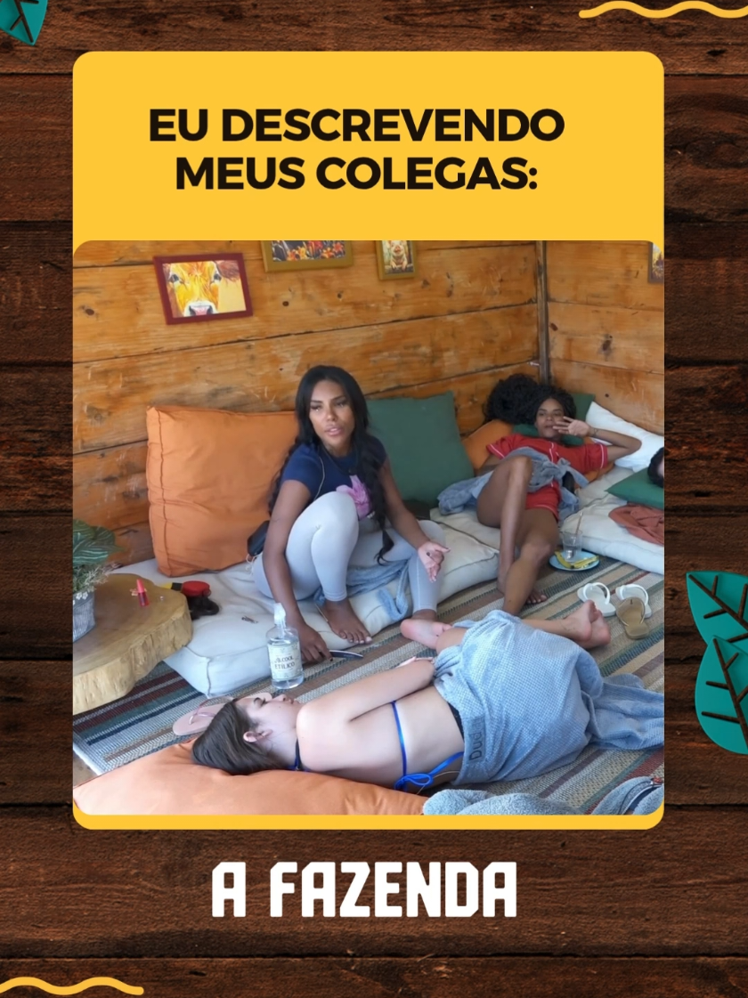 A gente briga mas se ama! 🥰 Quem se identifica? 😅 Acesse RecordPlus.com para assistir à transmissão 24 horas de #AFazenda com seis sinais exclusivos 🔥
