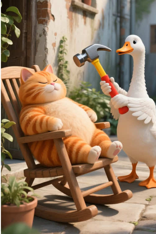 #cartoon #cutecat #fatorangecat 