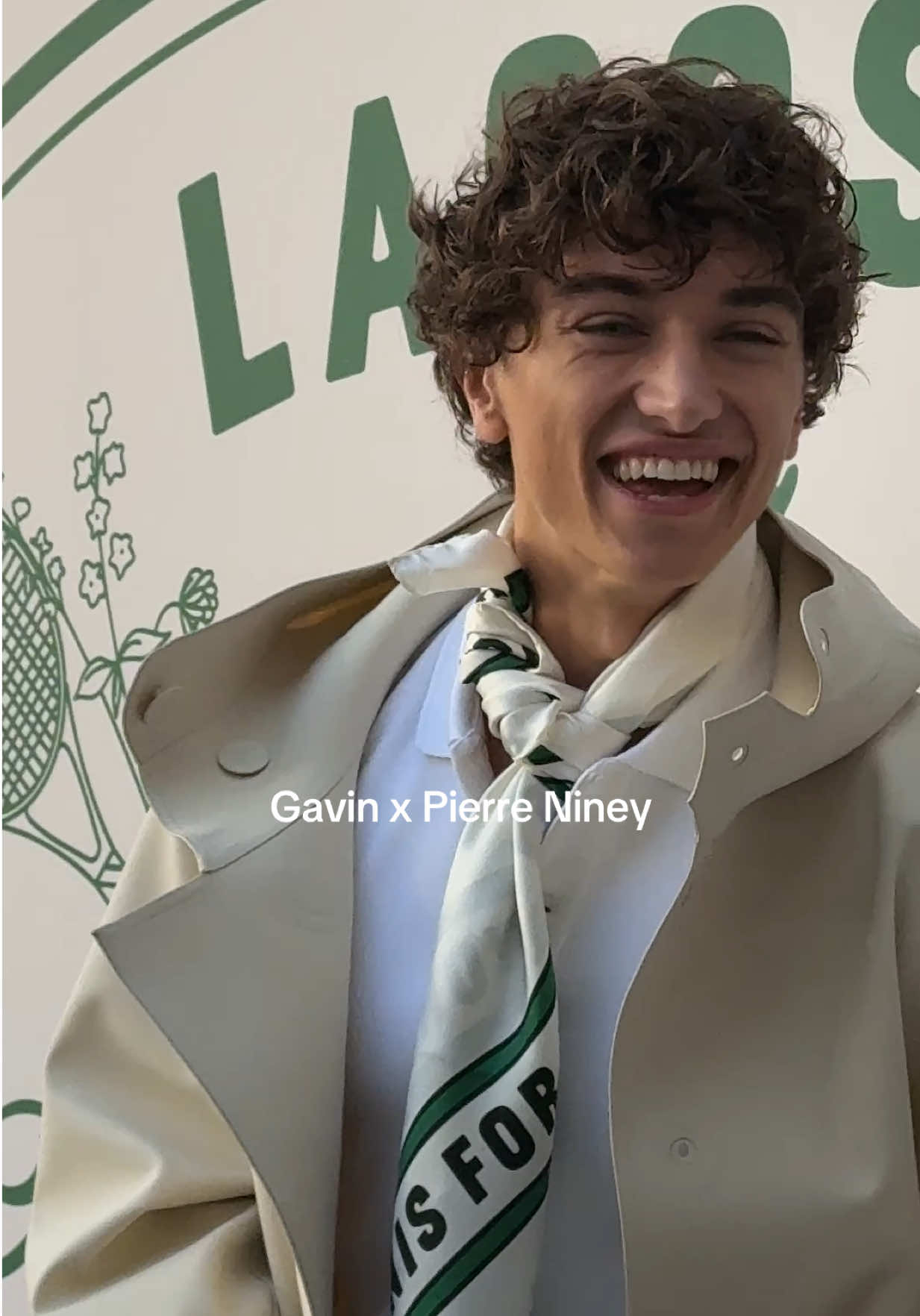#gavincasalegno #pierreniney #tsipt #lacoste #pfw 