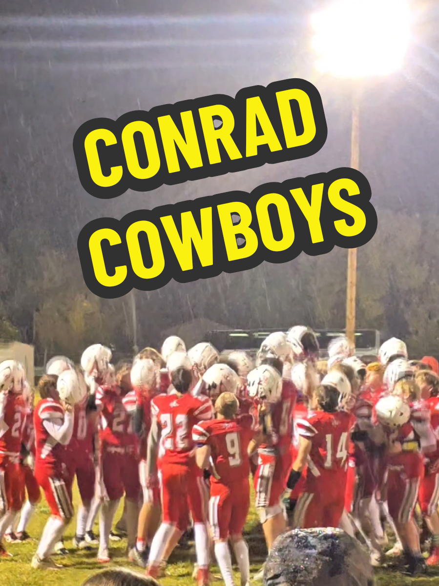 Link and all the boys are seniors this year in Conrad. I'm going to miss these boys. #highschool #conrad #cowboys #football 