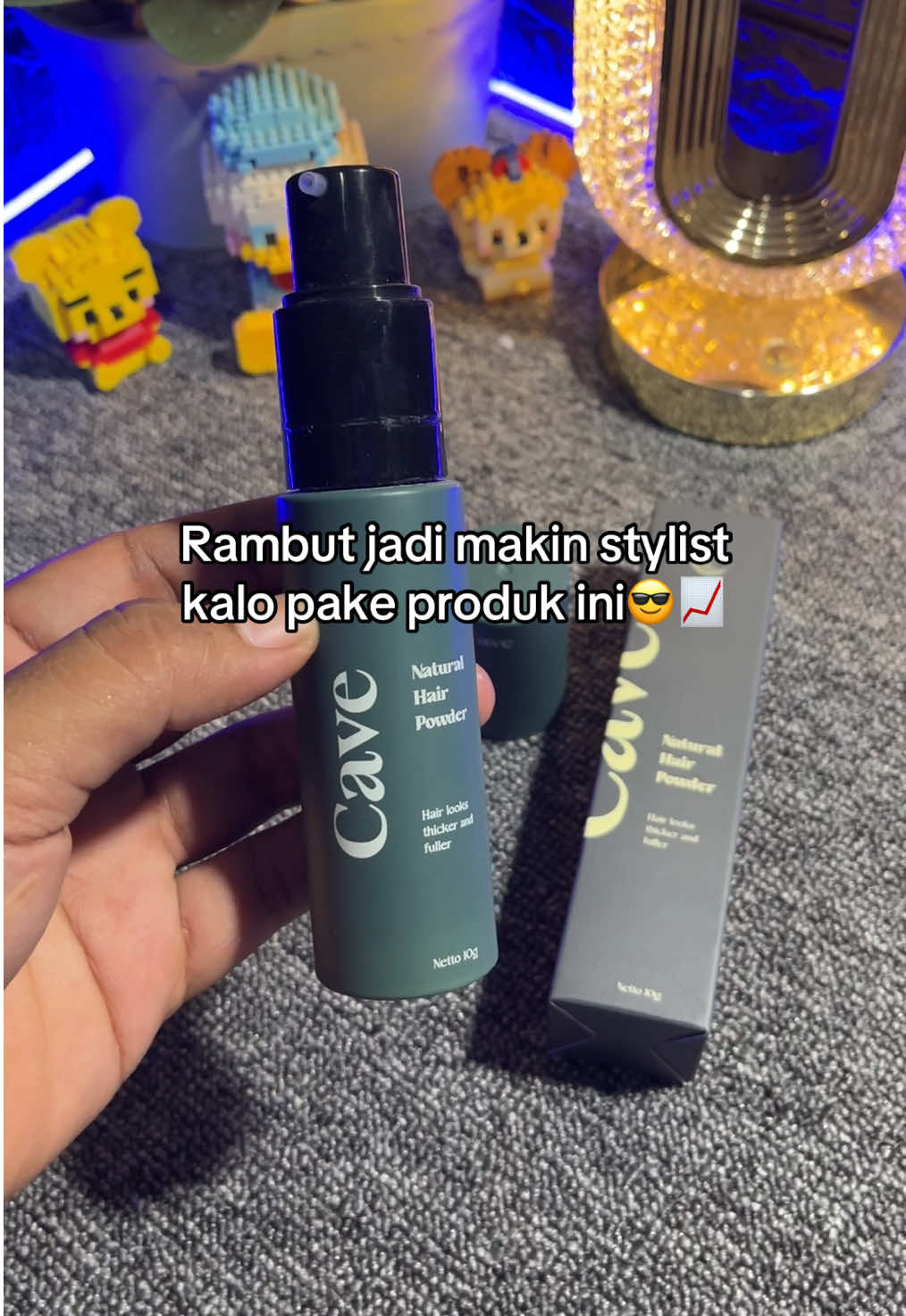 #caveman #hairpowder #rambutmaksimal 