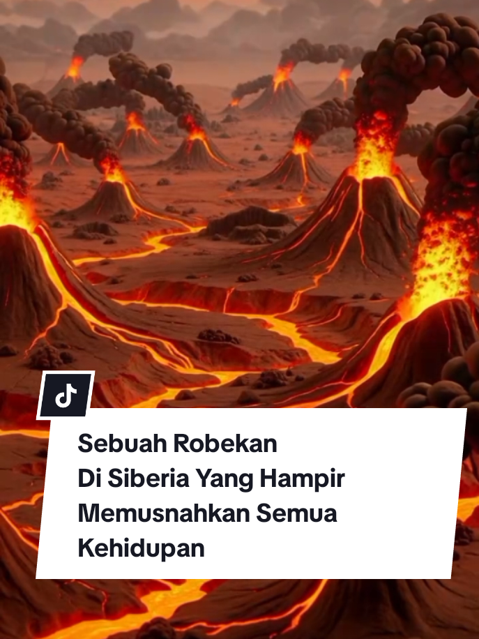 The Great Dying: Saat Bumi Hampir Kehilangan Semua Kehidupan Sekitar 252 juta tahun lalu, sebuah robekan besar di Siberia memicu salah satu bencana paling mengerikan dalam sejarah Bumi — Kepunahan Massal Permian–Triassic. Gas beracun dan magma dari dalam Bumi mengubah planet ini jadi tungku raksasa, membunuh hampir semua makhluk hidup, baik di laut maupun di darat. Peristiwa ini dikenal sebagai “The Great Dying”, kiamat sejati yang menghapus 90% kehidupan di laut dan 70% di darat. Namun dari kehancuran total inilah, kehidupan baru muncul — termasuk leluhur para dinosaurus.