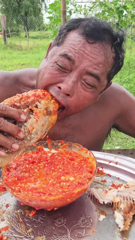 Yummy Crispy red fish with chili sauce recipe #tiktokfood #crispy #fish 