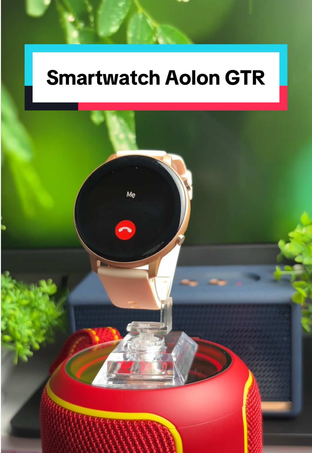 Đồng hồ thông minh Aolon GTR có phiên bản màu hồng cho các chị em #smartwatch #donghothongminh #smartwatchaolon #smartwatchviral #aolongtr 