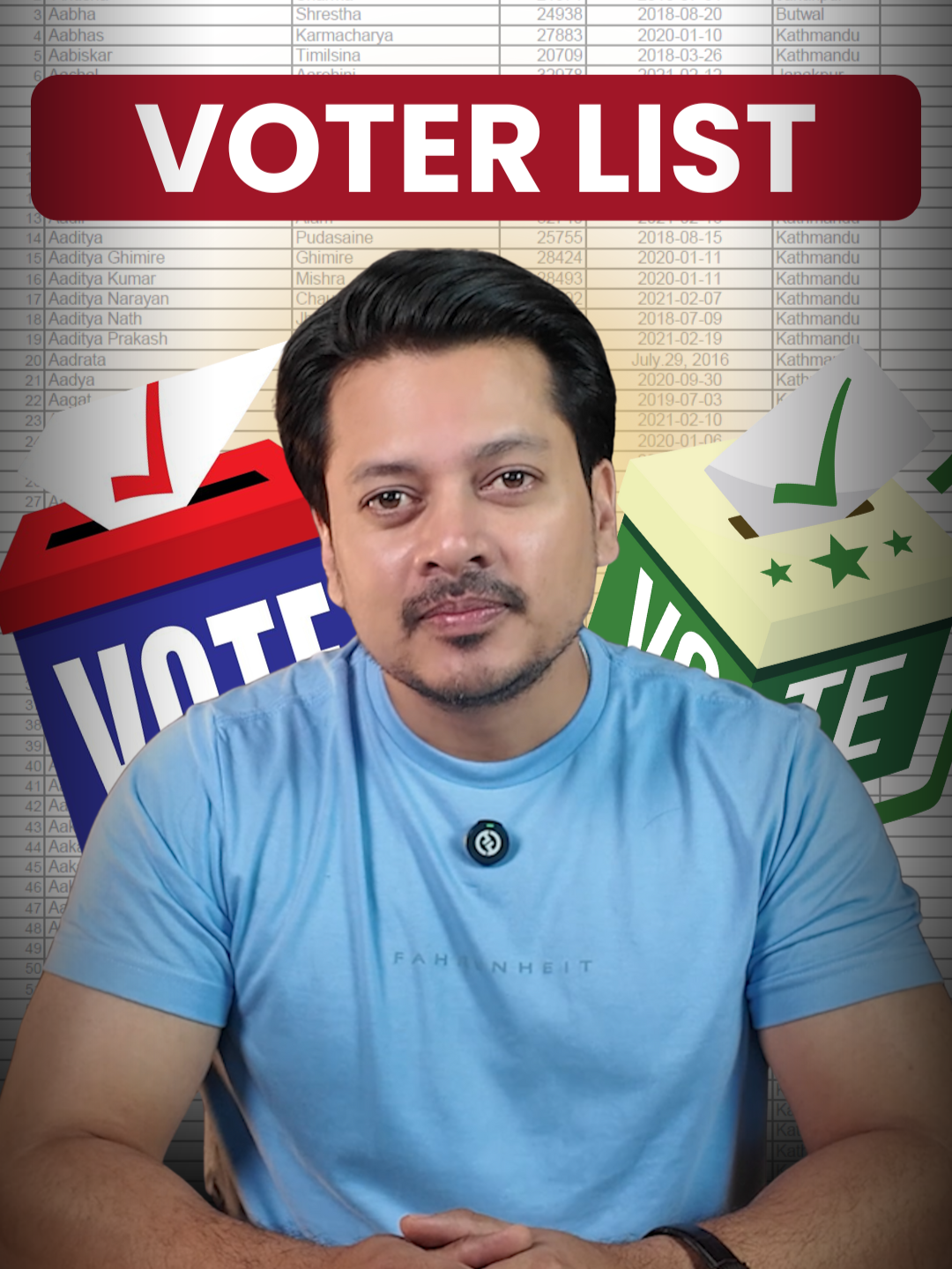 This March 5 , your vote decides Nepal’s future. Check your name at election.gov.np, register now, and be the change. Don’t wait. Show up. Vote. #RegisterToVote #NepalVotes #GenZPower #ideapreneurnepal #learnontiktok #votersidnepal #sanjogkoirala @sahikura #nepalpolitics