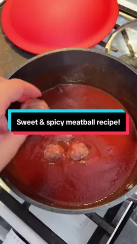 A regular for Shabbat or weeknight dinner! #sweetandspicymeatballs #EasyRecipes #meatballrecipe #shabbatrecipes 