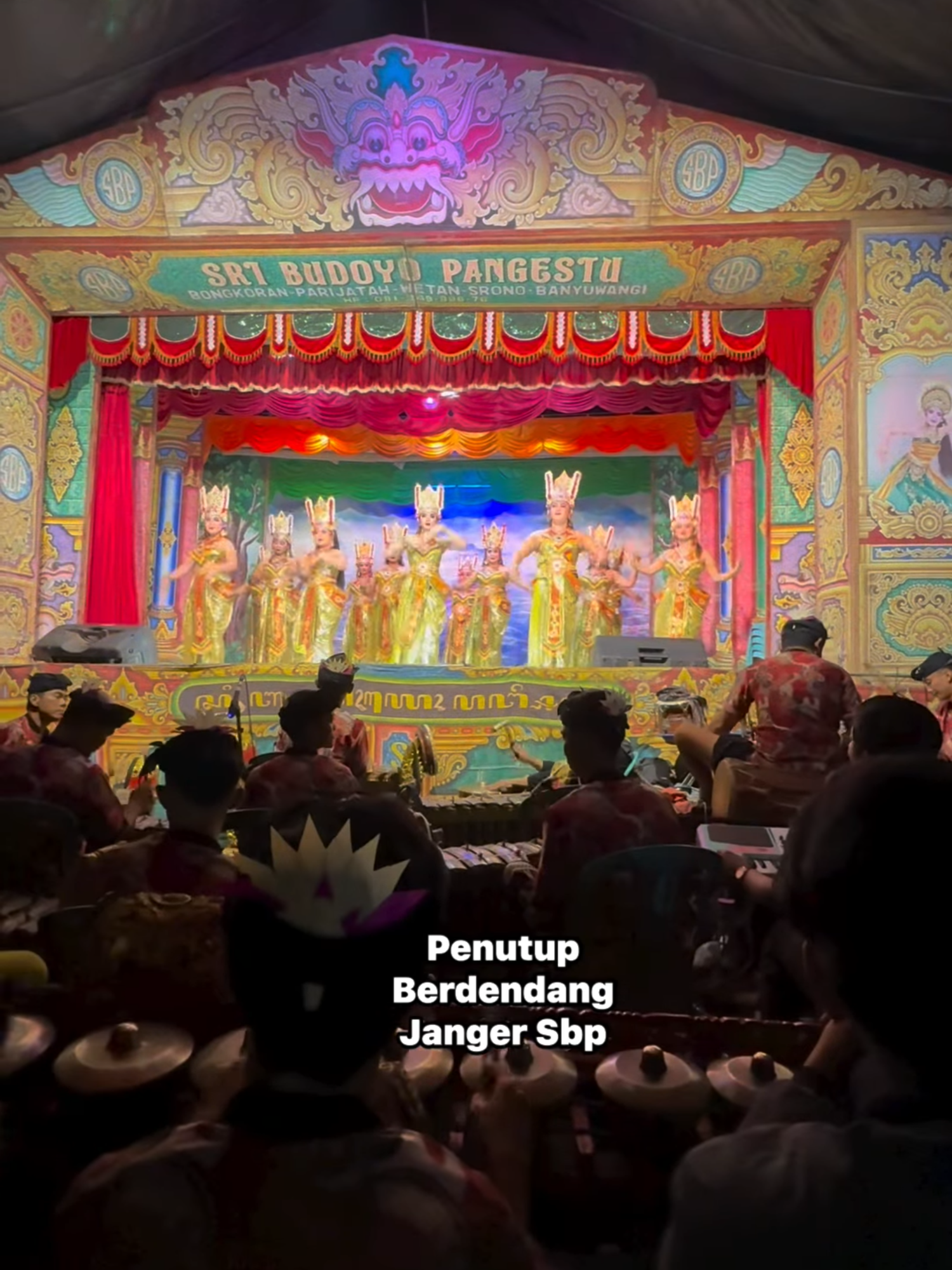 Penutup seling janger Sri Budoyo Pangestu #fyppp #jangerbanyuwangi #sribudoyopangestu #budaya #banyuwangi