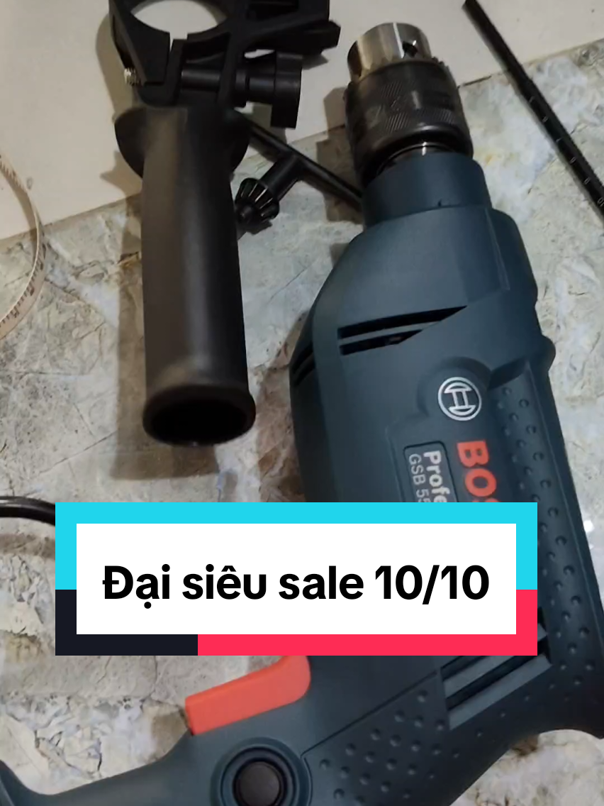 Đại siêu sale 10/10 đây ạ.Máy khoan điện  đa năng 13 ly, công suất 910W, rô tơ ruột đồng, bảo hành 12 tháng, đổi trả dễ dàng trong 15 ngày đầu#maykhoan #maykhoandien #maykhoancamtay #maykhoantuong #maykhoanbetong @Đồ điện đồ cơ khí thông minh 