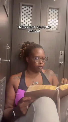 Trying to stay consistent with reading the word and journaling before and after each workout #fyp #christiantiktok  #workout 