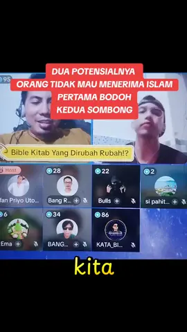BANTAH ITU SERTAI DGN DATA #BELAJARKRISTOLIGI #muslimcerdaspastibisajawab #APII 