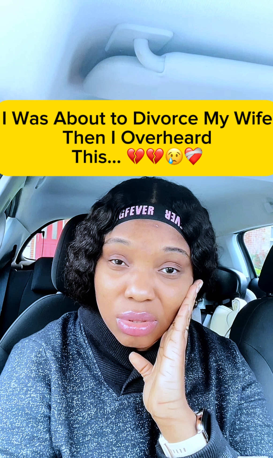 I Was About to Divorce My Wife Then I Overheard This...💔💔❤️‍🩹😢😭#storytime #storytelling #marriage #divorce #heartbreak 