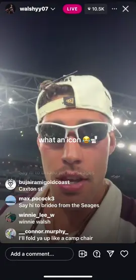 #jordanriki #toiletwater #nrlgrandfinal #reecewalsh #brisbanebroncos  