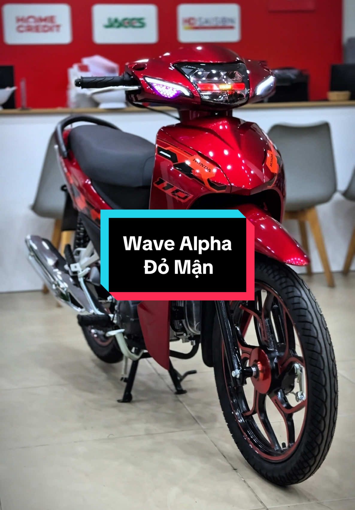 Wave Alpha 110 2025 Đỏ Mận - Vành Đúc lên nhẹ bộ Zhipat mời cả nhà 😍#xemaynamcuong #xedep #xedovietnam #wavealpha #xedokieng 