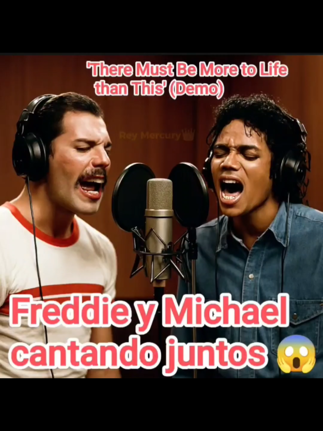 Freddie Mercury y Michael Jackson grabaron duetos inconclusos en 1983, en la mansión de Jackson en California. De estas sesiones surgieron las canciones 