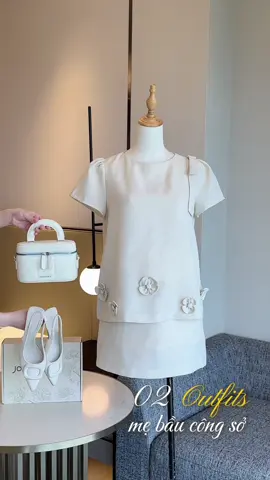 Váy bầu công sở thanh lịch cho mom #vaybau #dambau #dobausausinh #thoitrang #dobaucongso 
