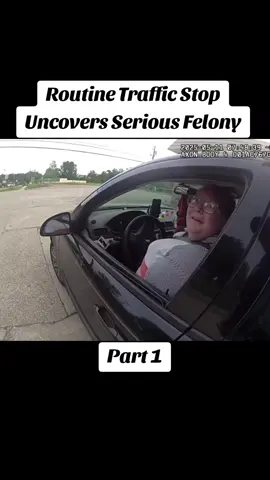 Routine Traffic Stop Uncovers Serious Felony #policeofficer #police #cops #bodycam 