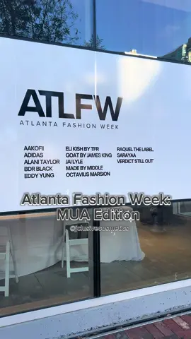 😍 2nd times a charm right?! Words cannot explain how grateful and humble I am to be apart of Atlanta Fashion Week this year.  3 AMAZING designers, a numerous amount of BEAUTIFUL & TALENTED models 😍, great vibes and an all around great experience.  Another huge shoutout to my ESI Family, I love yall dearly for the never-ending opportunities! 🥹❤️ Work never stops, looking forward to my next opportunity! ✨ As always, follow @jclusivecosmetics for more content! • • • • #atlfw2025 #fashion #Runway #makeup