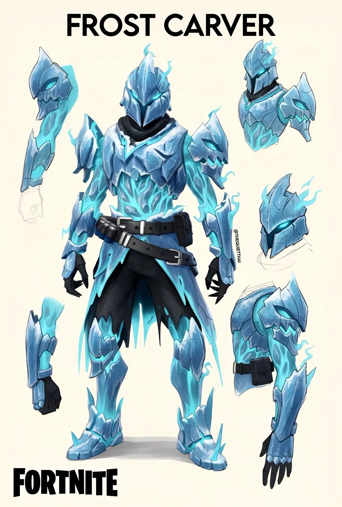 #fortnite #fortniteskin #conceptart #fortnitewinterfest #winter 