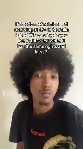 Shadow banned, but genuine question.  #somalitiktok #leftwing #goviral 