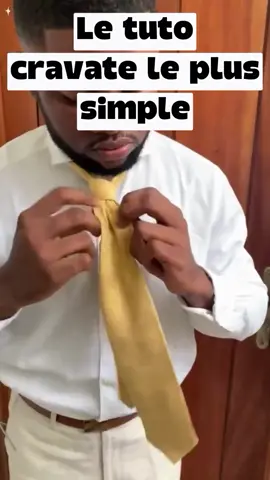 Le nœud de cravate le plus simple 👔🔥 Marre de galérer avec ta cravate ?  Découvre une technique rapide et efficace pour réussir ton nœud à tous les coups, même si tu es débutant. ✨ Like, abonne-toi et partage pour ne plus jamais stresser devant le miroir ! 👌 #NoeudDeCravate #StyleHomme #ModeHomme #AstuceRapide #ConseilHomme  