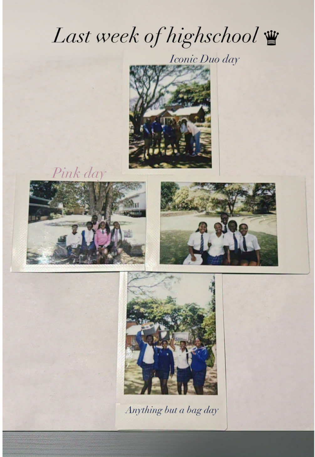 Last week of highschool ootds🩵 #boardingschool #OOTD 