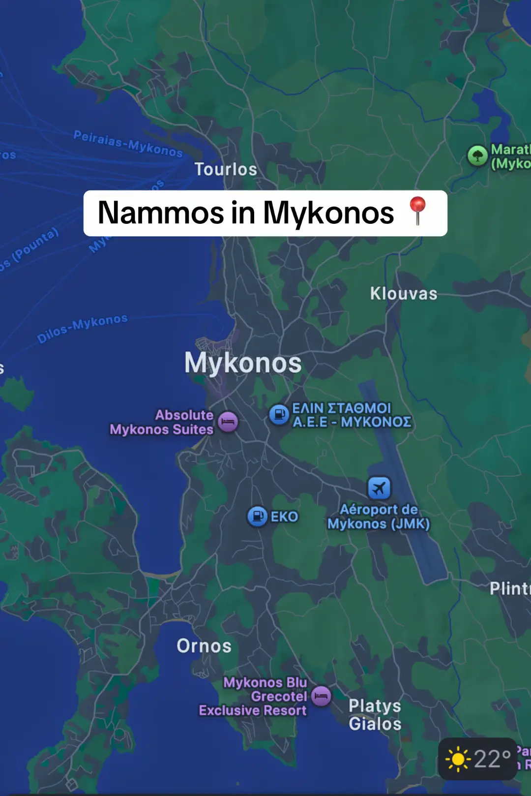 #nammos #mykonos #greece #mykonosdump 