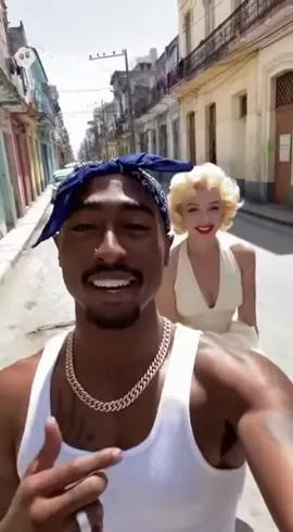 “BARSSS!” 😭😭🔥💀 2Pac x Marilyn Monroe. trying new prompts lmfaooo what do you guys think? #marilynmonroe #2pac #soraai #foryoupage #trending 