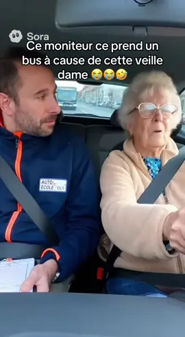 👵🏻🚨 #autoecole #moniteur #humour #fyp #sora2 