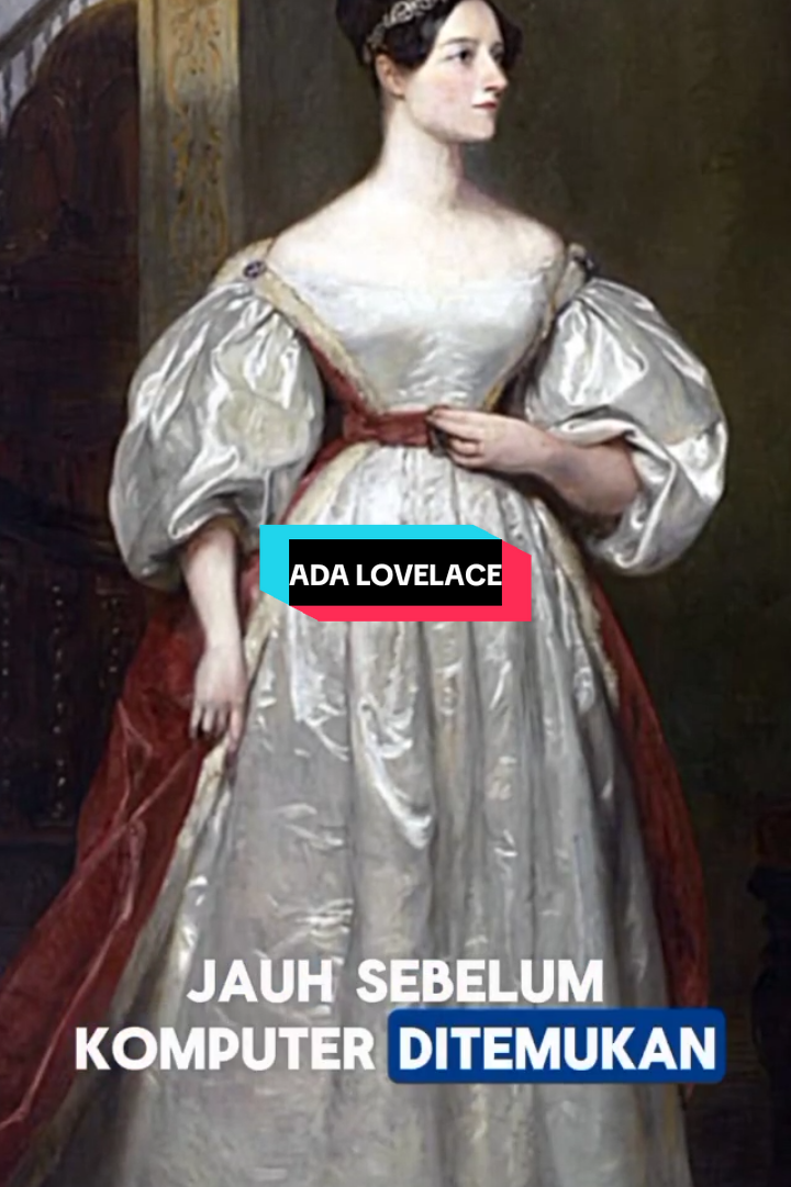 Bagian 1 | Ada Lovelace Sebelum komputer diciptakan, satu perempuan udah nulis kode pertama di dunia. Dunia belum siap untuk jenius sepertinya. #AdaLovelace #PenemuKomputer #SejarahSains #StoryTimeSains #Fyp